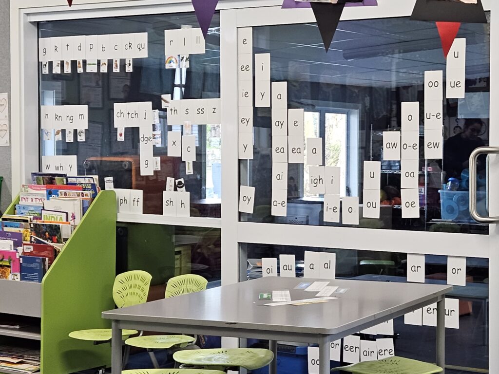 Language classroom in Kohia Terrace School in Auckland, New Zealand