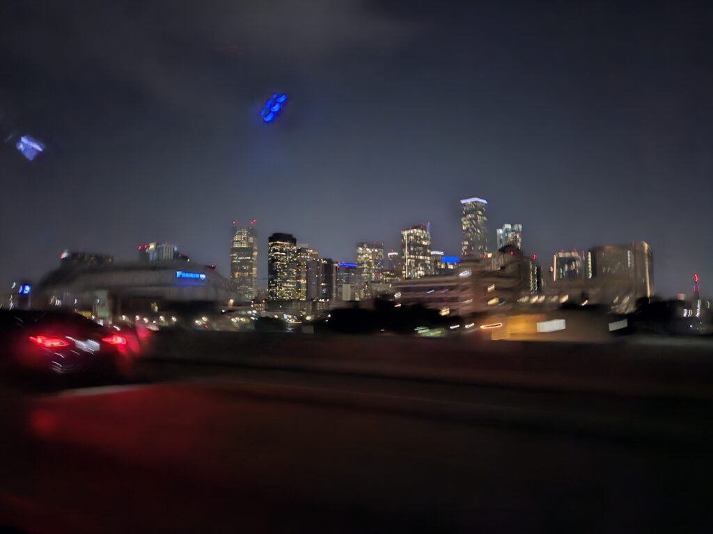 Houston night view
Uber